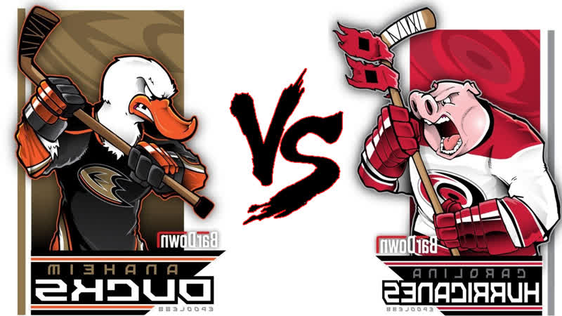 Анахайм дакс каролина харрикейнз