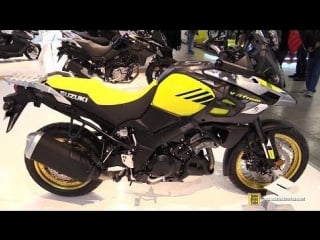 2018 suzuki v strom 1000 xt abs walkaround 2017 eicma milan motorcycle exhibition