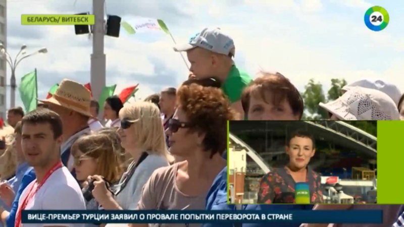 Молодежь добавила ярких красок «славянскому базару»