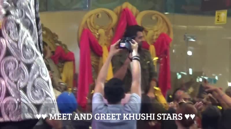 Cast kushi barun sobti amp; dalljiet kau nongol at meet and greet khushi stars ♥♥