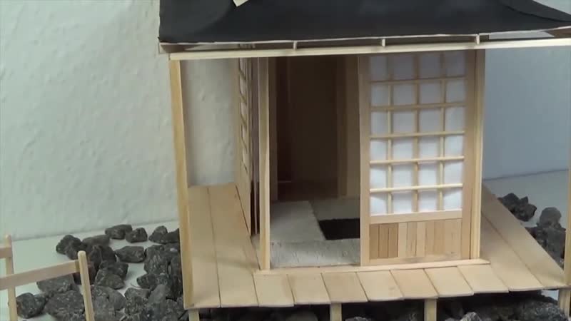 Mi̇nyatür ahşap japon ev yapimi maket ev yapimi maket ev nasil yapilir