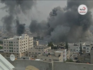 Израиль наносит удары по сектору газа начало июля 2014