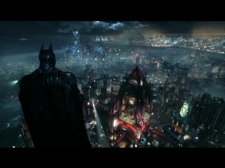 Batman arkham knight (short) batman overlooking gotham from wayne tower