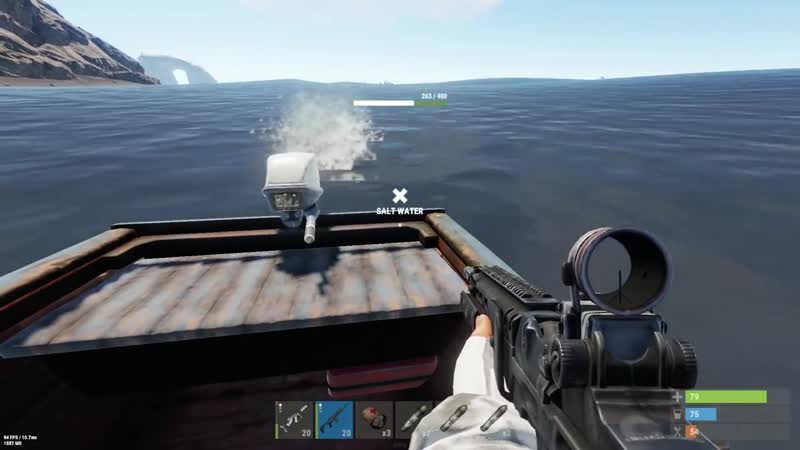 [chistobzden] rust большой побег сбил верт над экскаватором