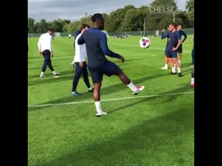 Two touch featuring kurt zouma and mbatshuayi! cfcindublin