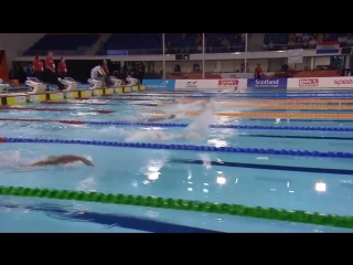 Mens 50m freestyle s6 final 2015 ipc swimming world championships glasgow