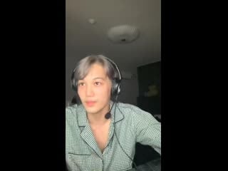 191001 kai instagram live