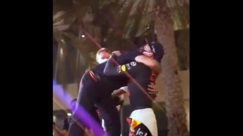 Happy max happy christian post quali #abudhabi