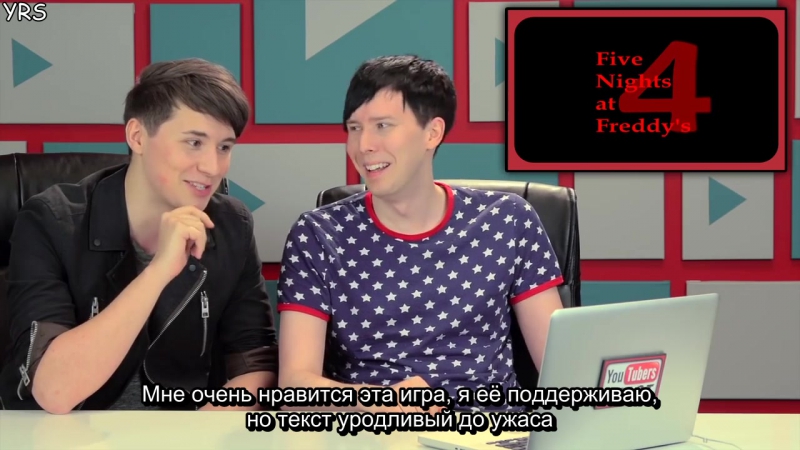 Youtubers react to five nights at freddy's 4 trailer rus sub