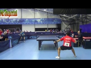 Nice table tennis rallies