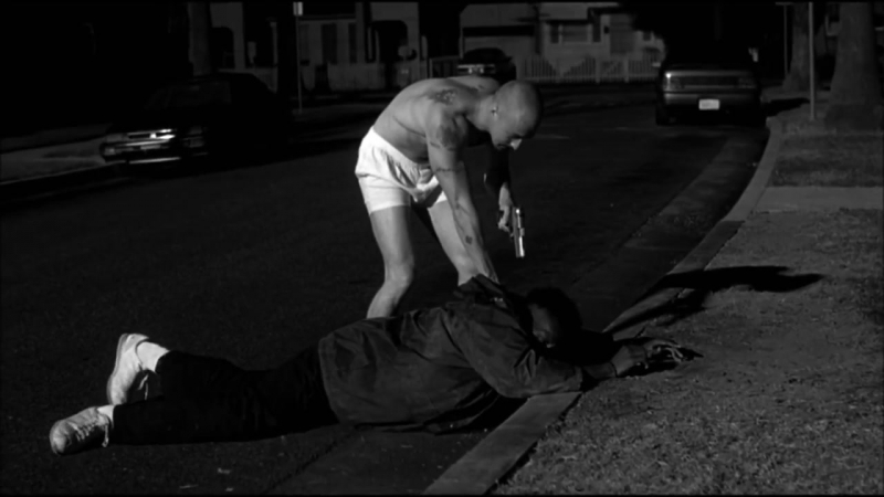 Американская история х | american history x (1998) молодые афроамериканца | культовая сцена