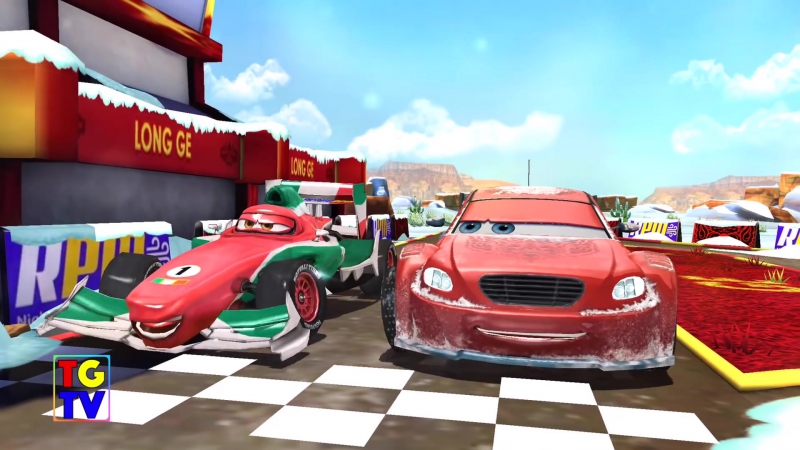 Cars׃ fast as lightning ice racers max, pyotr long