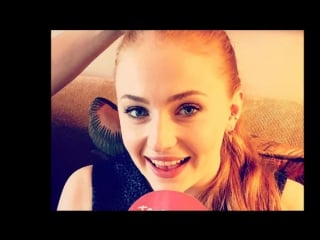 Sophie turner [game of throne] sexy tongue