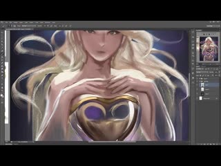 Sakimichan term 22 speedpaint hourglass videotutorial