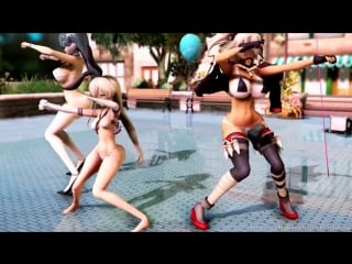 [mmd] futa dance 3 birdway