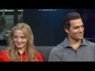 Freya allan and henry cavill