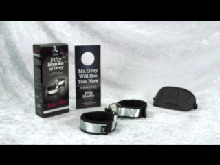 Fifty shades of grey promise to obey arm restraint set silver