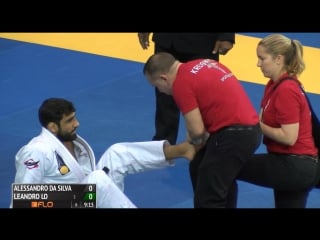 Leandro lo vs alessandro da silva #ibjjfpan16