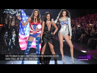 Victorias secret fashion show 2015 backstage ft alessandra ambrosio, taylor hill modtv