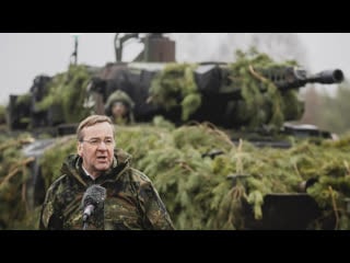 Live verteidigungsminister pistorius gibt presseerklärung über bundeswehr