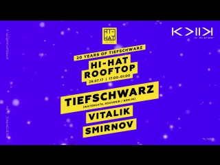 Hi hat rooftop #12 w/ tiefschwarz |