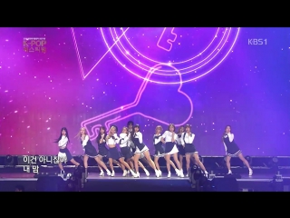 160925 2018 평창 동계올림픽 성공기원 k pop 페스티벌 우주소녀 비밀이야 ((wjsn (cosmic girls) secret) #우주정거장