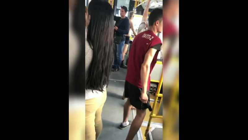 В казанском автобусе