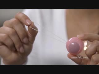 Lelo how to use video pelvic floor fitness with luna beads kegel exercise balls