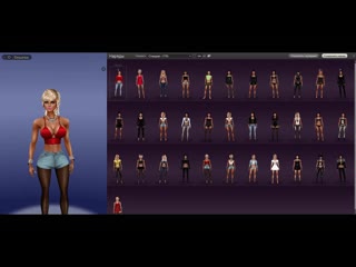 Mvu 18+ game (мои наряды одежды сохранённые на данный момент 1 часть) # 4 hd full 1080p