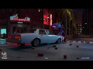 Cgi vfx behind the scenes kung fury arcade street by fido