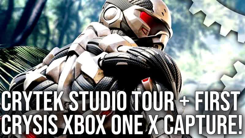 Crysis remastered! crytek studio tour + first gameplay