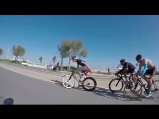 Rocket propelled fire extinguisher bike