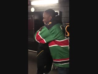 Ben from kenya and sidney crosby have reunited!