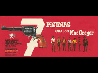 Sette pistole per i macgregor (siete pistolas para los mcgregor) (1966) (español)