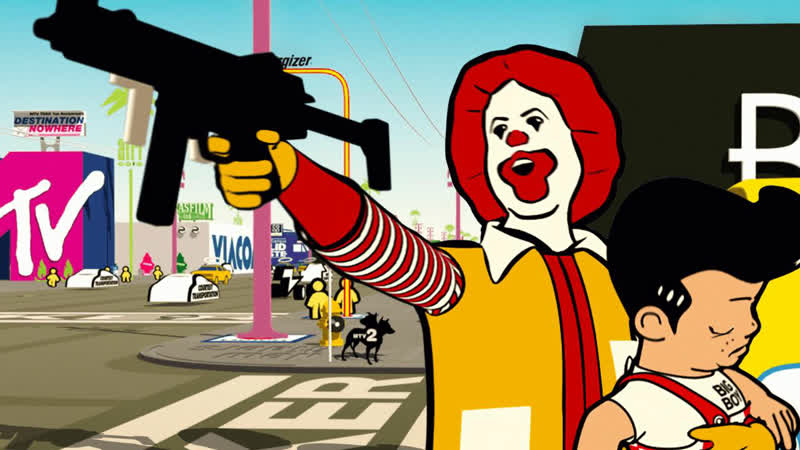 Логорама / logorama (2009, франция) франсуа ало (мультфильм) озвучка