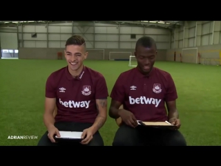 Enner valencia and manuel lanzini questions me and him