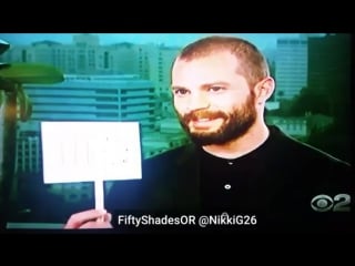 Jamie dornan dakota johnson on etnow for fifty shades darker spank or thank q&a