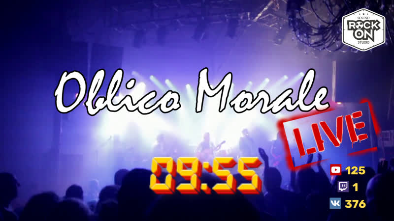 Oblico morale live #rockonline