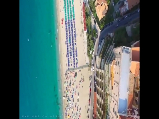 Stunning view of italys coastline