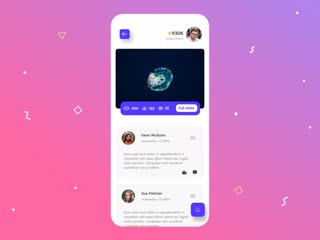 Stats animation by alex bender #inspiration@frendes