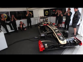 Музыкальный болид lotus