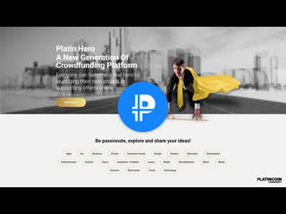 Platincoin presentation meet the revolutionary crowdfunding model at platin hero!