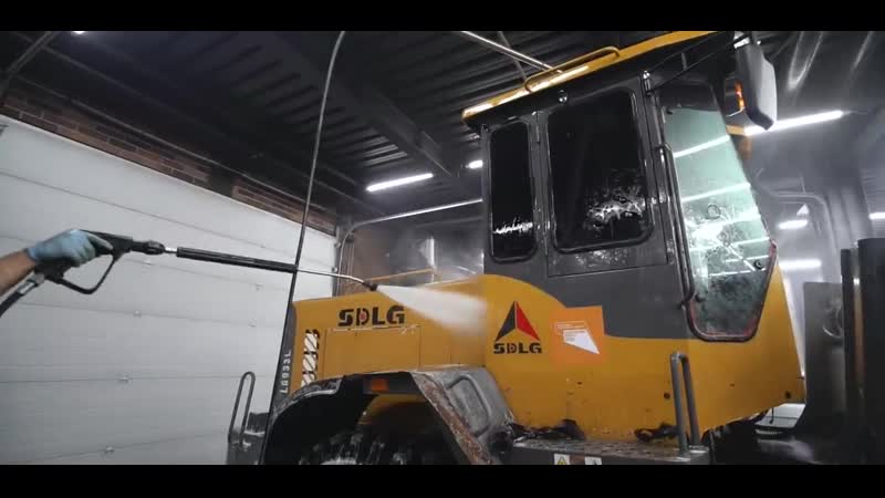[garage54 detail] такого не делал никто!!! детейлинг огромного погрузчика #отмыли