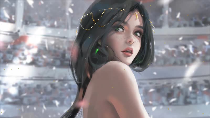 Wlop anime girl