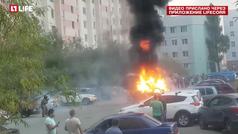 Взрыв приоры в новом уренгое