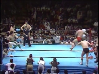 Kenta kobashi/mitsuharu misawa/toshiaki kawada vs akira taue/jumbo tsuruta/masanobu fuchi