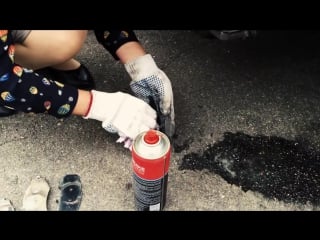 Няшная девочка обслуживает тормоза