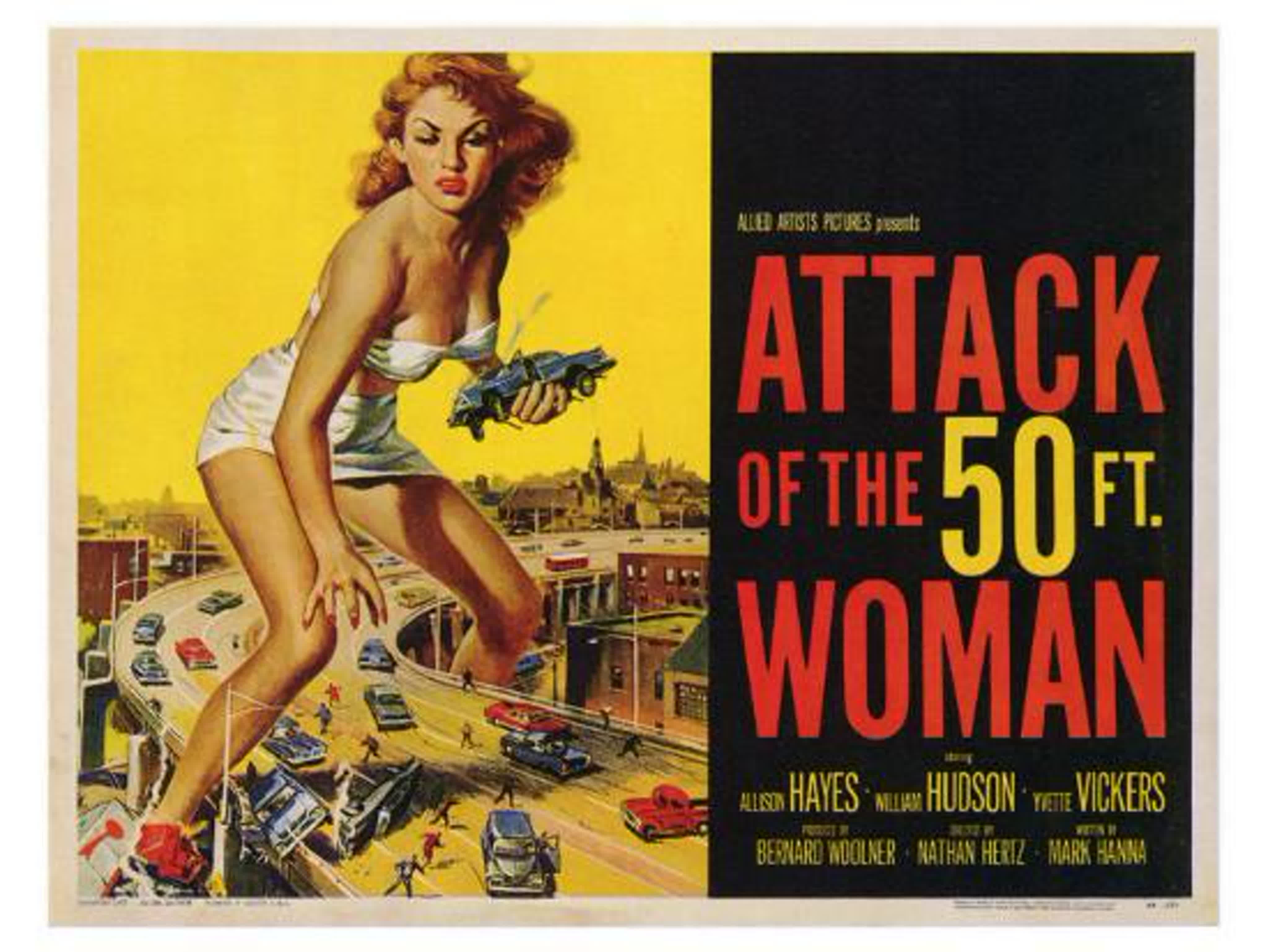 Porn of the 50 foot woman (1958) allison hayes, william hudson, yvette  vickers - BEST XXX TUBE