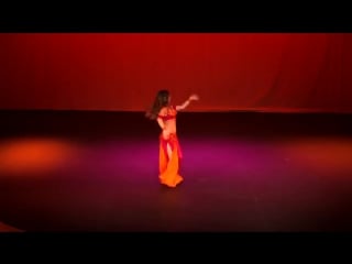 Maria in las vegas ~ lvbdi'13 bellydance ~ samia & drums