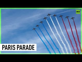 Bastille day military parade